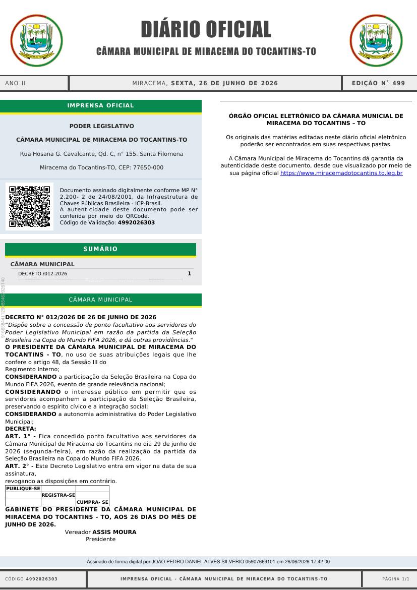 Capa da edição