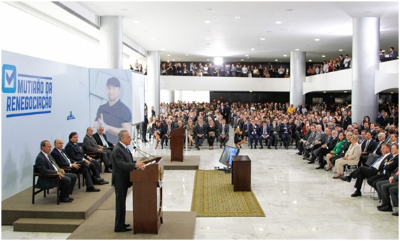 Temer defende ‘harmonia absoluta’ entre os poderes do Estado